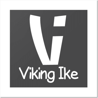 Viking Ike Logo Posters and Art